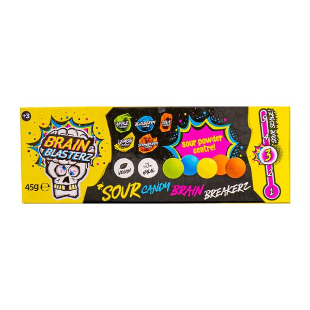 Brain Blasterz Candy Brain Breakerz – Caramelle dure dal cuore asprissimo