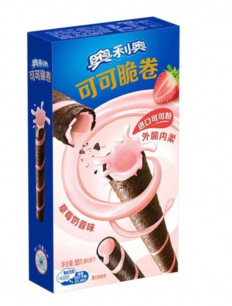 Biscotti Stick Oreo alla Fragola - 55g