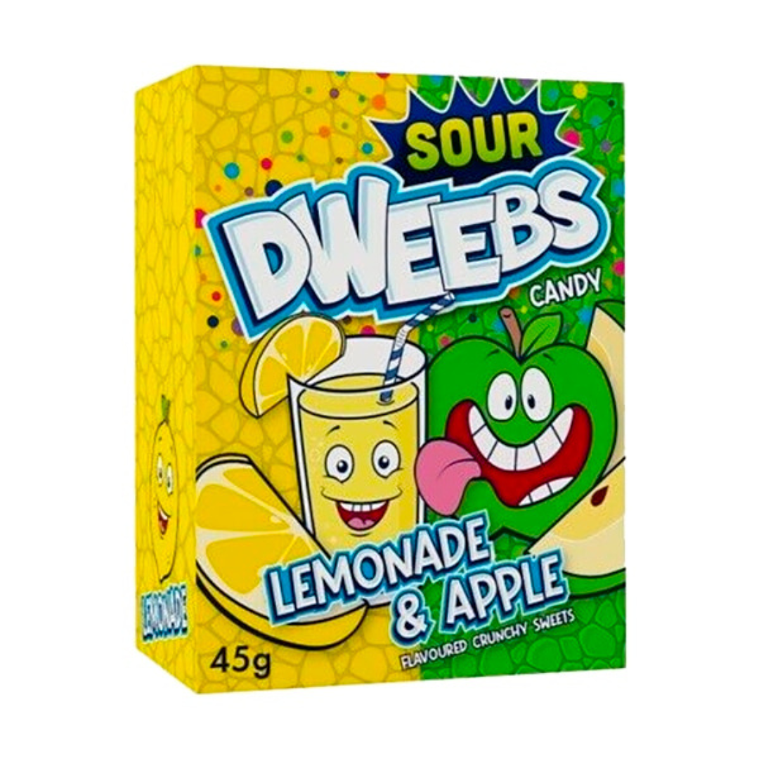 Dweebs Sour Lemonade & Apple – Caramelle aspre imonata e mela
