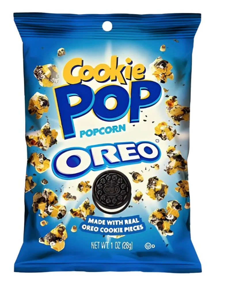 Candy Pop Popcorn Oreo Mini, popcorn al gusto di Oreo