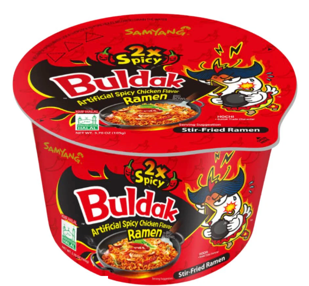 Samyang 2x Spicy Hot Chicken Flavor Ramen Big Bowl