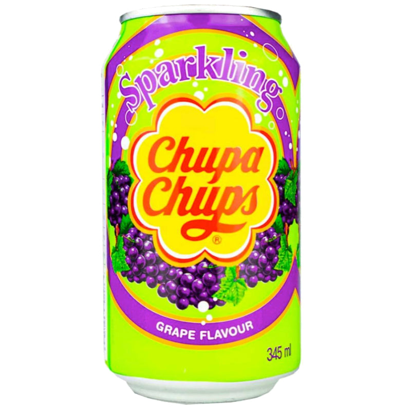Chupa Chups Drink Uva, bevanda frizzante al gusto di uva da 345ml