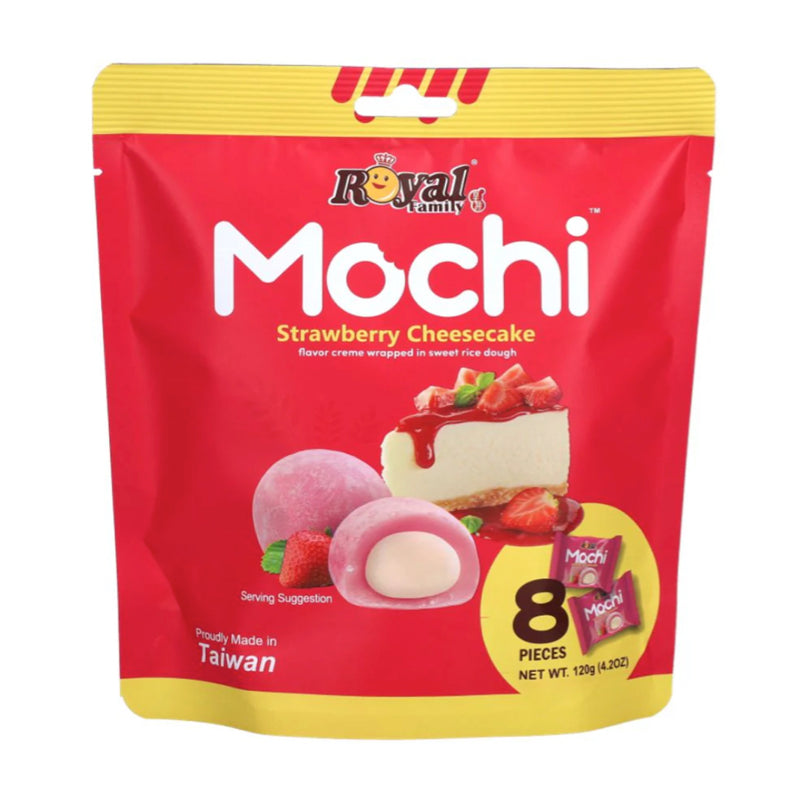 Royal Family Mochi Strawberry Cheesecake