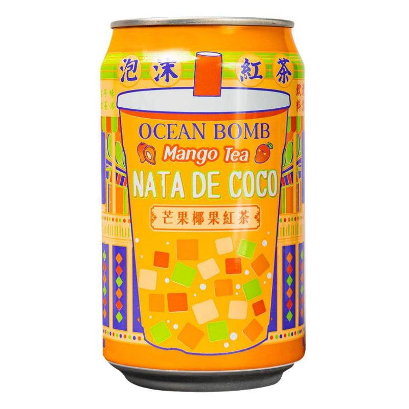 Ocean Bomb Mango Tea With Nata De Coco