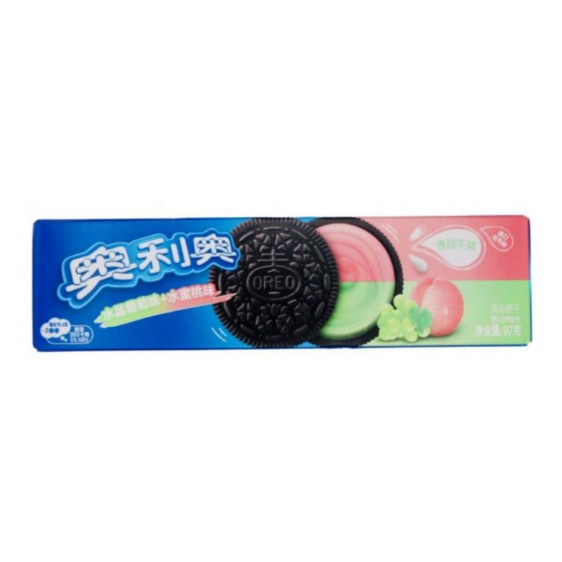 Biscotti Oreo Uva e Pesca da 97g