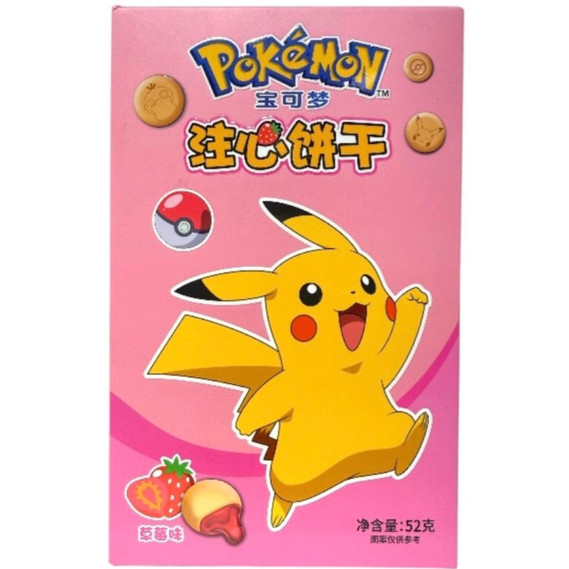 Pokémon Biscotti ripieni alla fragola