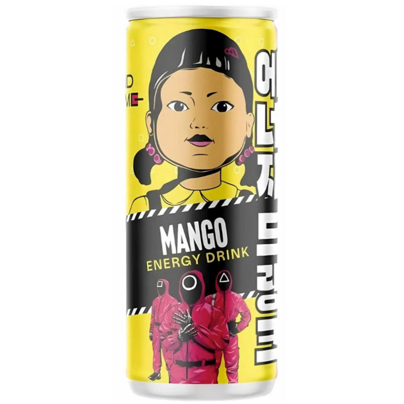 Squid Game Mango Energy Drink